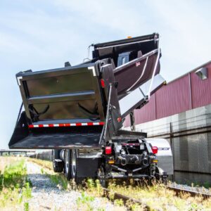 rotary drump truck